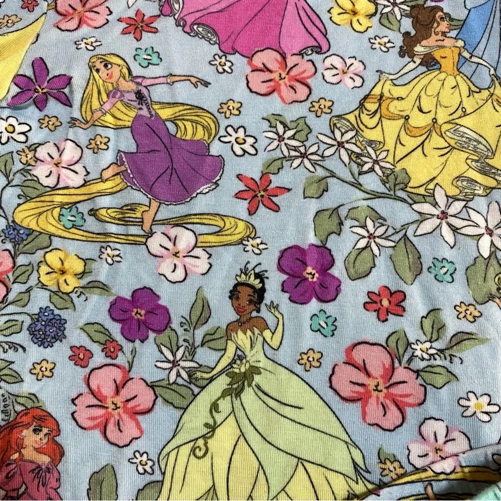Posh Peanut Disney Princesses 2-piece 6-12M Pajamas‎